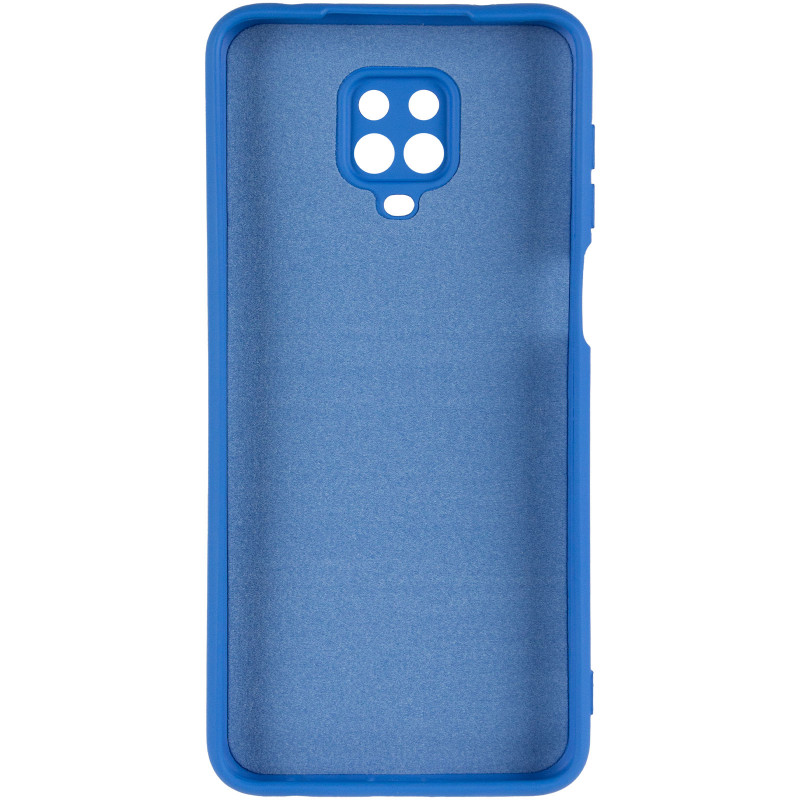 Фото Чохол TPU GETMAN Liquid Silk Full Camera на Xiaomi Redmi Note 9s / Note 9 Pro / Note 9 Pro Max (Синій / Royal blue) в маназині vchehle.ua