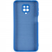 Фото Чохол TPU GETMAN Liquid Silk Full Camera на Xiaomi Redmi Note 9s / Note 9 Pro / Note 9 Pro Max (Синій / Royal blue) в маназині vchehle.ua