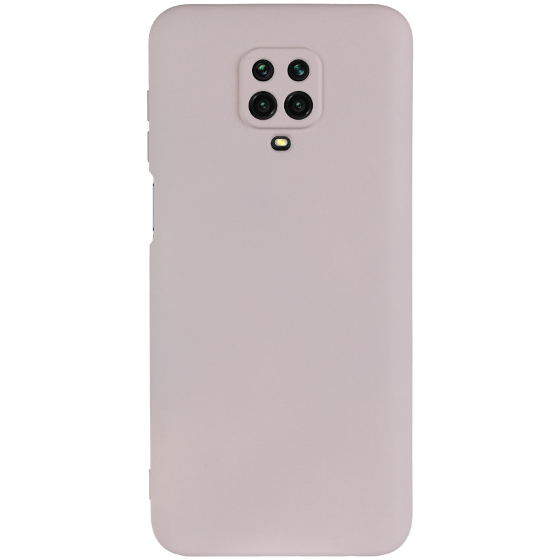Фото Чохол TPU GETMAN Liquid Silk Full Camera на Xiaomi Redmi Note 9s / Note 9 Pro / Note 9 Pro Max (Сірий / Lavender) на vchehle.ua