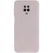 Фото Чохол TPU GETMAN Liquid Silk Full Camera на Xiaomi Redmi Note 9s / Note 9 Pro / Note 9 Pro Max (Сірий / Lavender) на vchehle.ua
