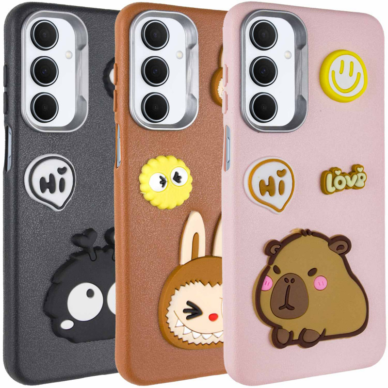 Чехол TPU Leather Toys для Samsung Galaxy S25 FE