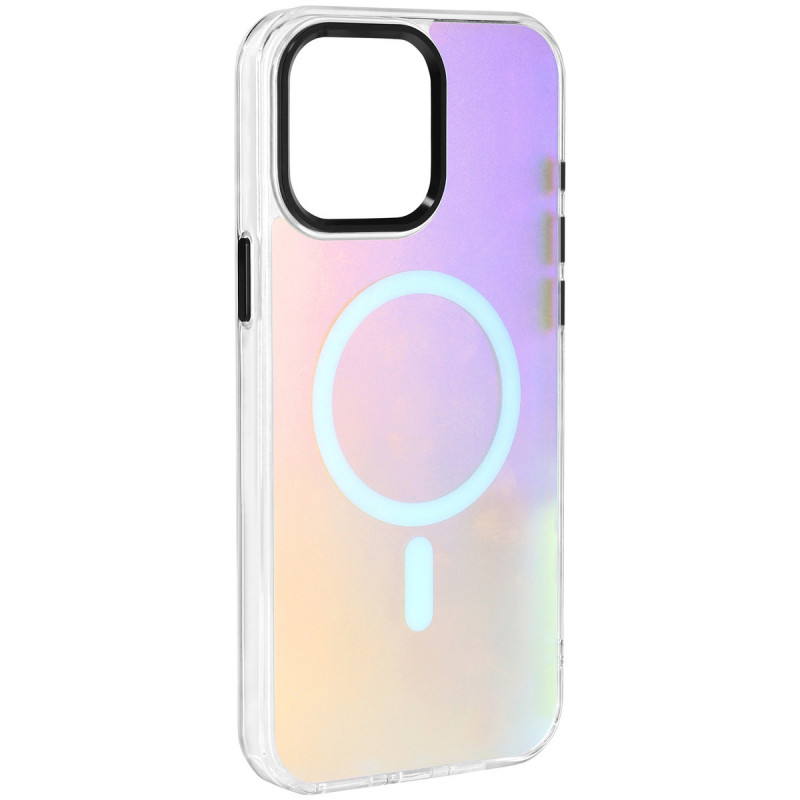 Чехол TPU Lunar Glow Magnetic Fit для Apple iPhone 12 Pro Max (6.7") (Titanium Black)