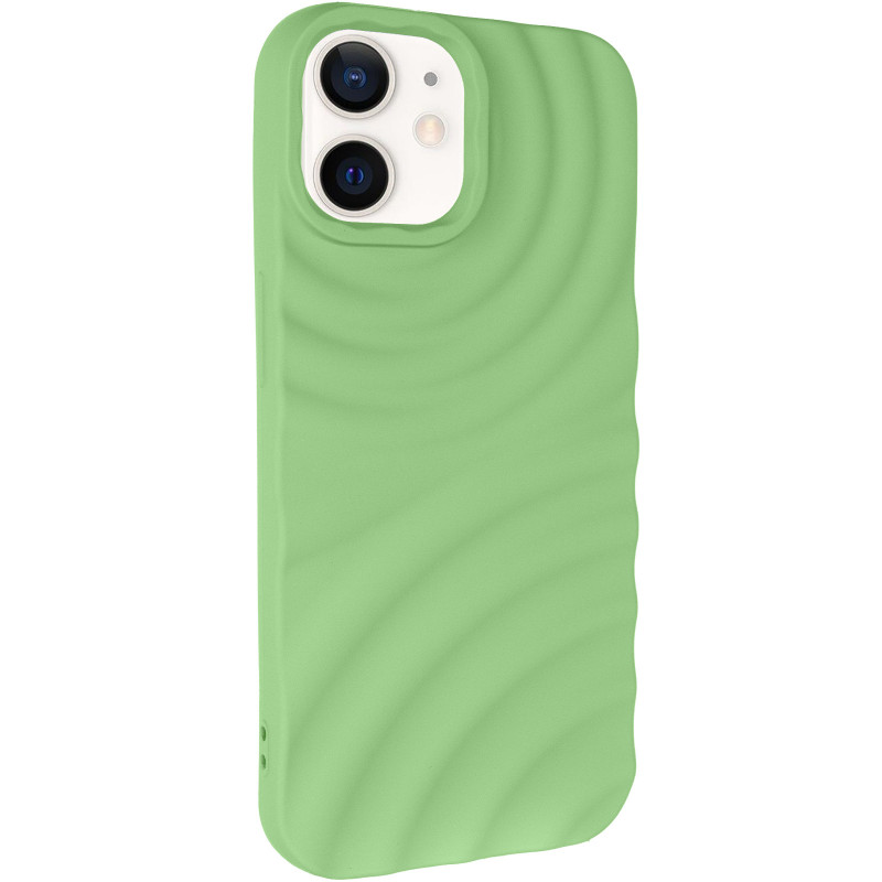 Чехол TPU MonoWave для Apple iPhone 12 Pro / 12 (6.1") (Light Green)