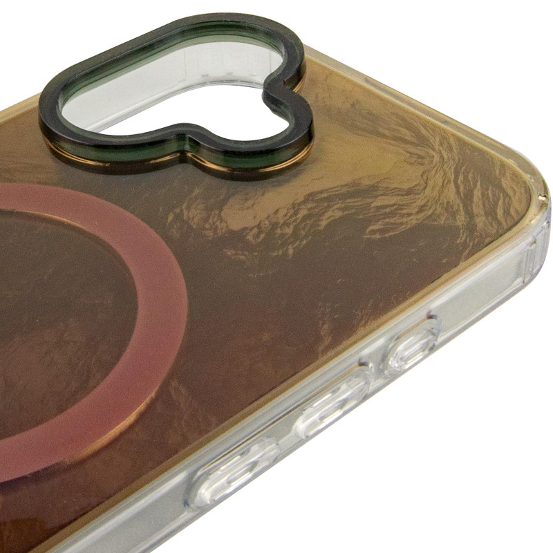 Чохол TPU Shiny Mountain Magnetic Fit на Apple iPhone 17 (6.3") (Chocolate) в магазині vchehle.ua