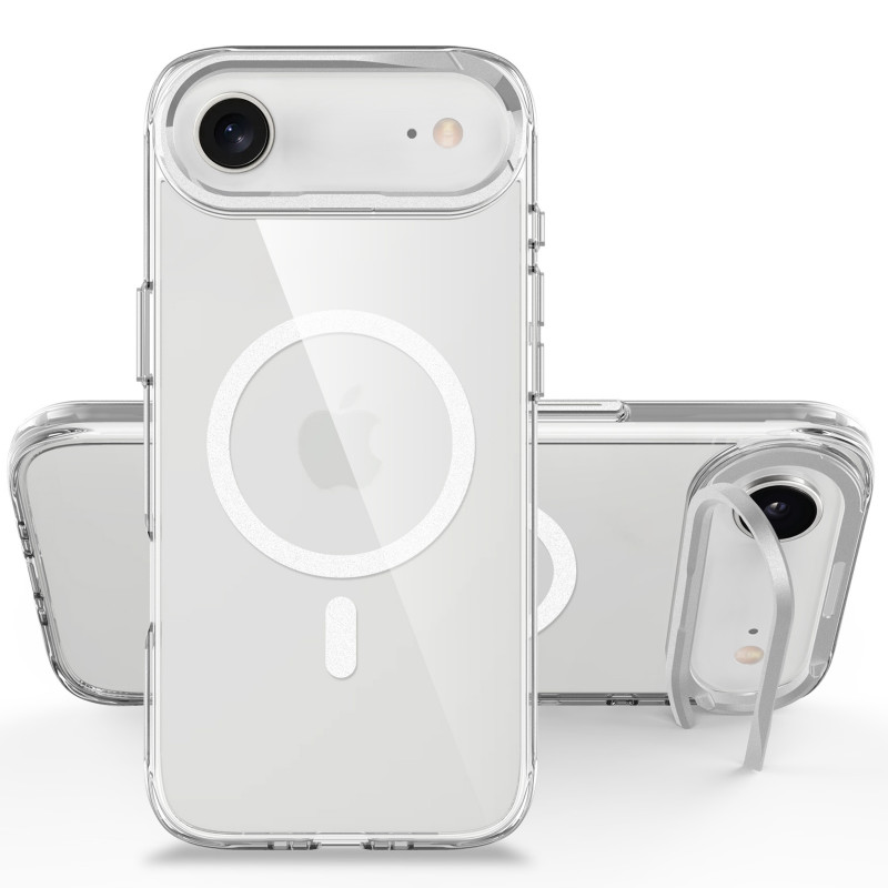 Фото Чехол TPU Space Case Apex with Magnetic Safe для Apple iPhone 17 Air (6.5") (Silver) в магазине vchehle.ua