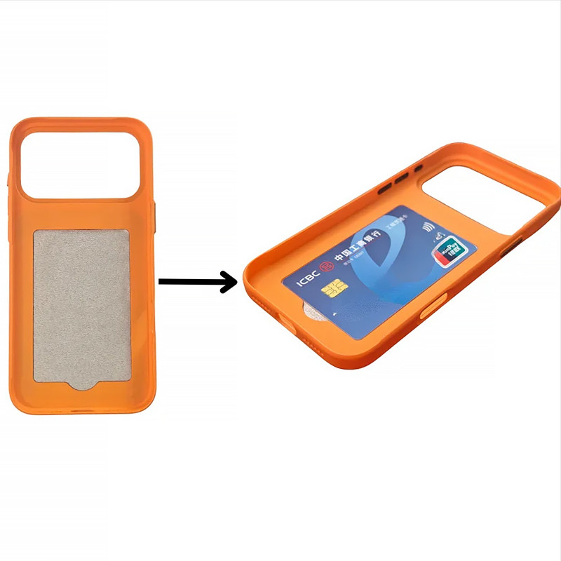 Фото Чехол PC Textile Hybrid with Magnetic Fit для Apple iPhone 17 Pro Max (6.9") (Orange / Brown) на vchehle.ua