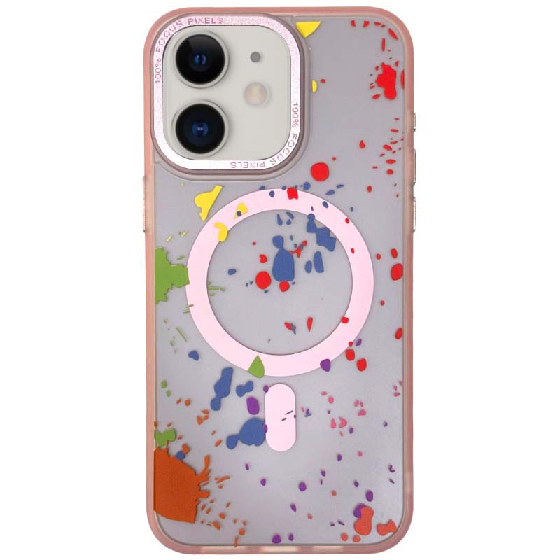 Чехол TPU+PC Flush with Magnetic Safe для Apple iPhone 11 (6.1") (Baby pink)