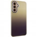 Чехол TPU+PC Glassbend для Samsung Galaxy A55 (Black)