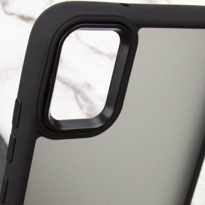Купити Чохол TPU+PC Lyon Frosted на Samsung Galaxy A51 (Black) на vchehle.ua
