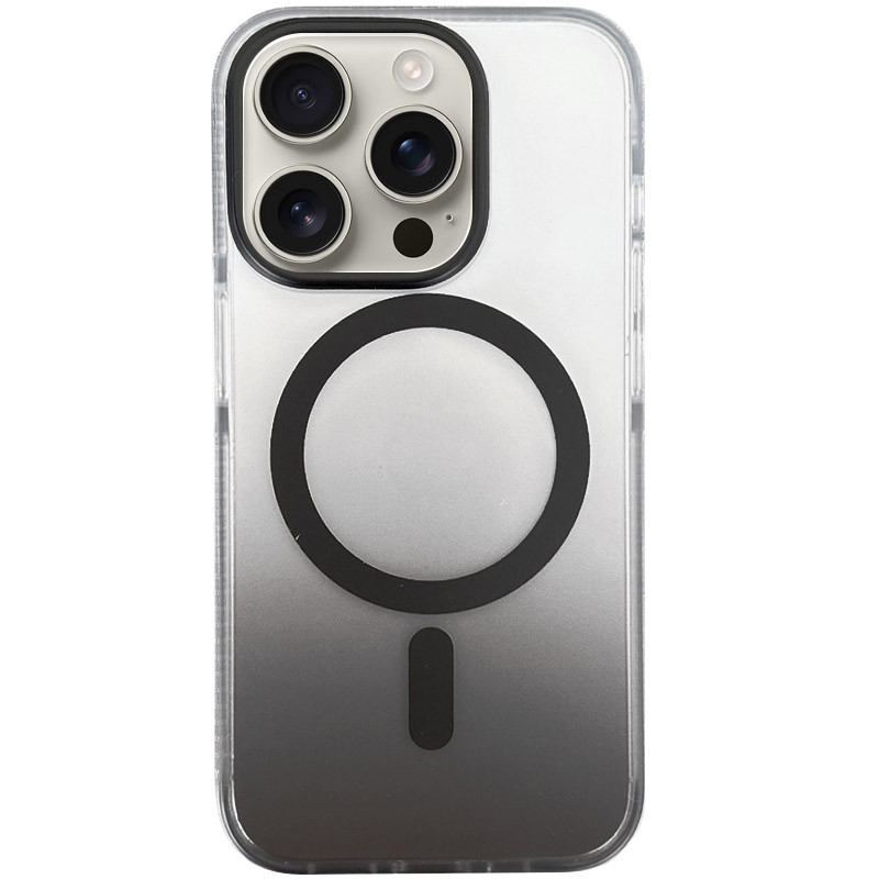 Чохол TPU+PC Phantom with Magnetic Safe на Apple iPhone 16 Pro Max (6.9") (Grey)