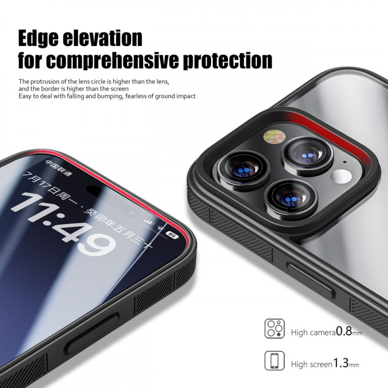 Фото Чехол TPU+PC Pulse для Apple iPhone 13 Pro Max (6.7") (Black) в магазине vchehle.ua