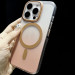 Фото Чехол TPU+PC Shadow with Magnetic Safe для Apple iPhone 15 Pro (6.1") (Quicksand gold) на vchehle.ua