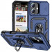 Ударопрочный чехол Ummi Camshield Serge Ring для Apple iPhone 16 (6.1") (Синий / Navy)