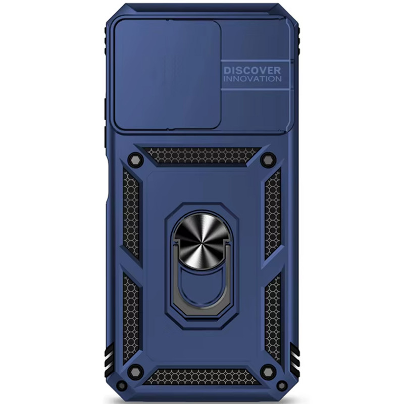 Фото Ударопрочный чехол Ummi Camshield Serge Ring для Xiaomi Redmi 15C (Global) / Poco C85 (Global) (Синий / Navy) в магазине vchehle.ua