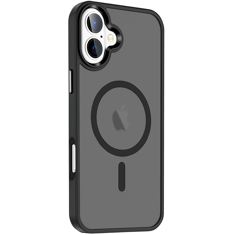 Фото Чехол Ummi Colorful with Magnetic Safe для Apple iPhone 16 Plus (6.7") (Черный / Black) на vchehle.ua