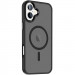 Фото Чехол Ummi Colorful with Magnetic Safe для Apple iPhone 16 Plus (6.7") (Черный / Black) на vchehle.ua