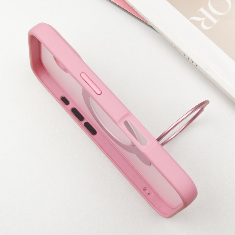 Чехол Ummi Colorful with Magnetic Safe HQ Ring для Apple iPhone 16 (6.1") (Pink) в магазине vchehle.ua
