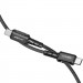 Фото Дата кабель Acefast C1-03 Type-C to Type-C 60W (1.2m) (Black) на vchehle.ua