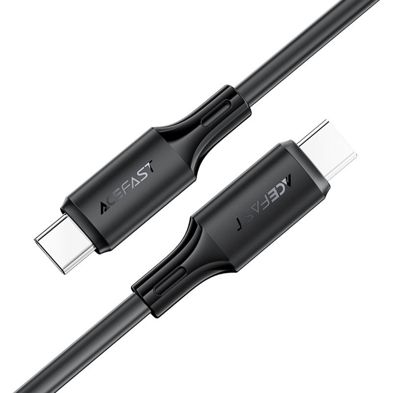 Дата кабель Acefast C17-03 Type-C to Type-C 60W (1.2m) (Black) в магазине vchehle.ua
