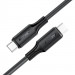 Дата кабель Acefast C17-03 Type-C to Type-C 60W (1.2m) (Black) в магазине vchehle.ua