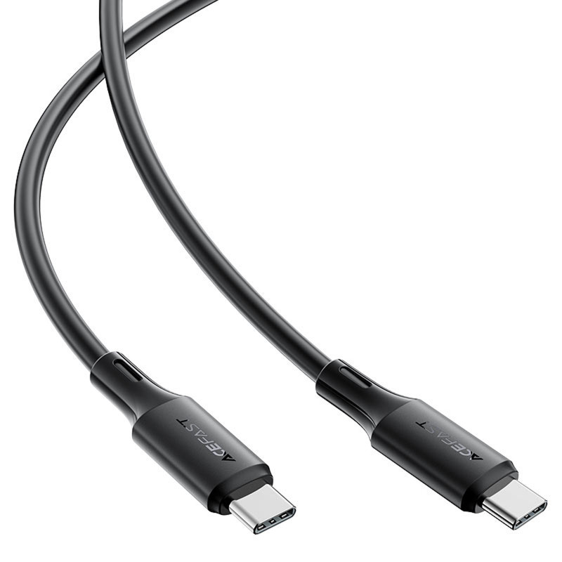 Купить Дата кабель Acefast C17-03 Type-C to Type-C 60W (1.2m) (Black) на vchehle.ua
