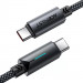 Фото Дата кабель Acefast C19-03 Type-C to Type-C 60W (1.2m) (Black) в магазине vchehle.ua