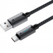 Фото Дата кабель Acefast C19-04 USB to Type-C 3A (1.2m) (Black) в магазине vchehle.ua