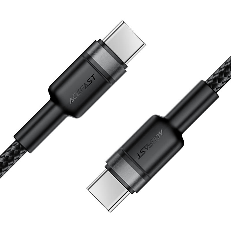Дата кабель Acefast C22-03 Type-C to Type-C 60W (1.2m) (Black) в магазине vchehle.ua