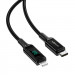 Фото Дата кабель Acefast C6-01 Type-C to Lightning 30W (1.2м) (Black) на vchehle.ua