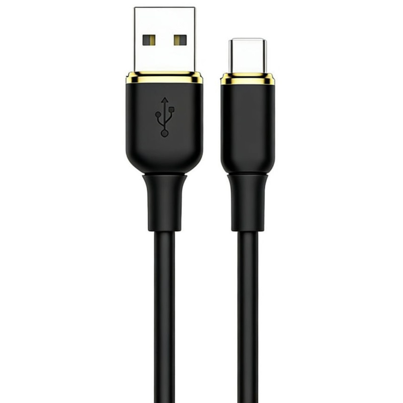 Дата кабель Amaya 89C USB to Type-C 3A (1m) (Black)