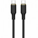 Дата кабель Amaya 89CC Type-C to Type-C 60W (1m) (Black)