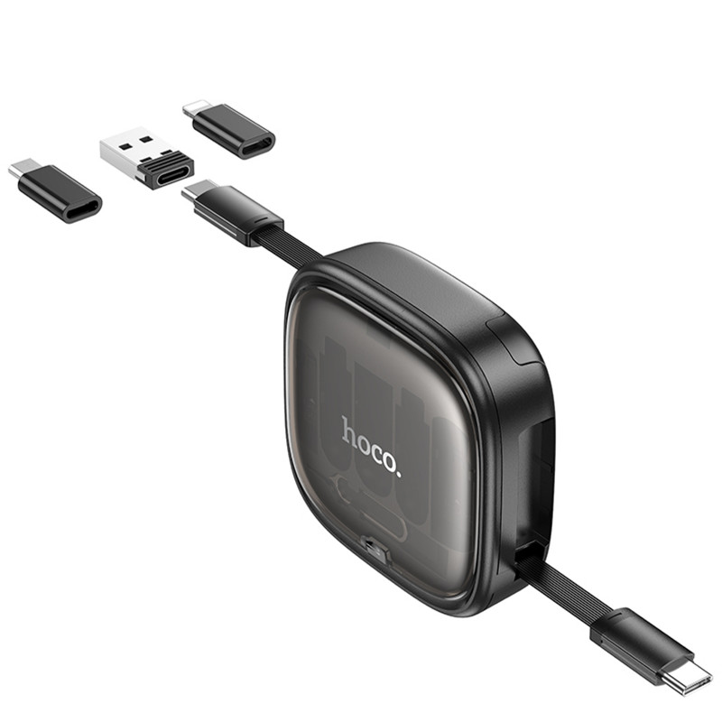 Дата кабель Hoco U140 with cable set 5in1 60W (0.95m) (Black) в магазине vchehle.ua
