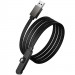Дата кабель Hoco U150 Exquisite side plug and stand USB to Type-C 36W (1.2m)