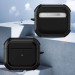 Фото Футляр протиударний  Black ed. для навушників Airpods 4 (Black) на vchehle.ua