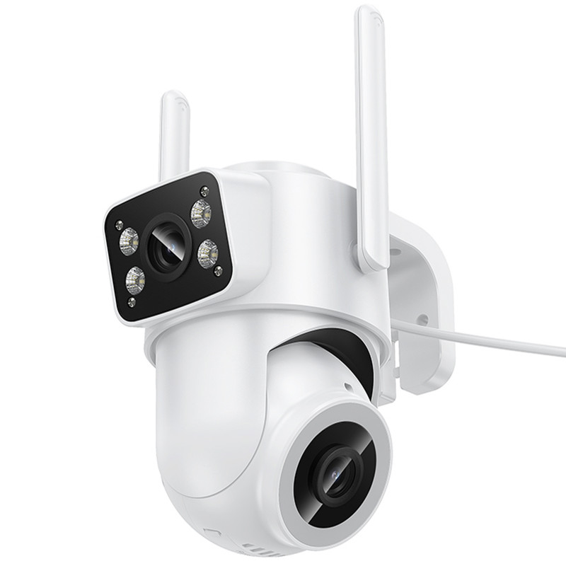 Купить Камера видеонаблюдения Hoco D9 Indoor PTZ HD (White) на vchehle.ua