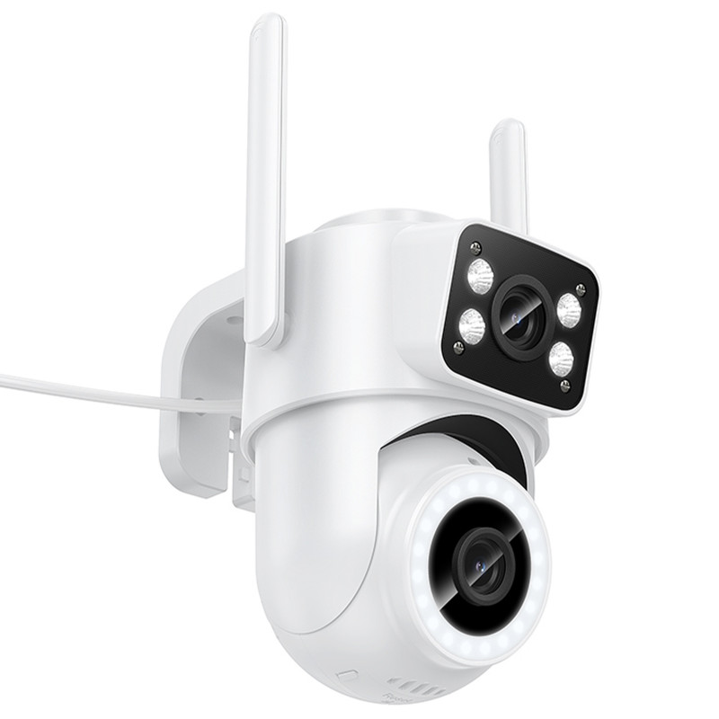 Заказать Камера видеонаблюдения Hoco D9 Indoor PTZ HD (White) на vchehle.ua