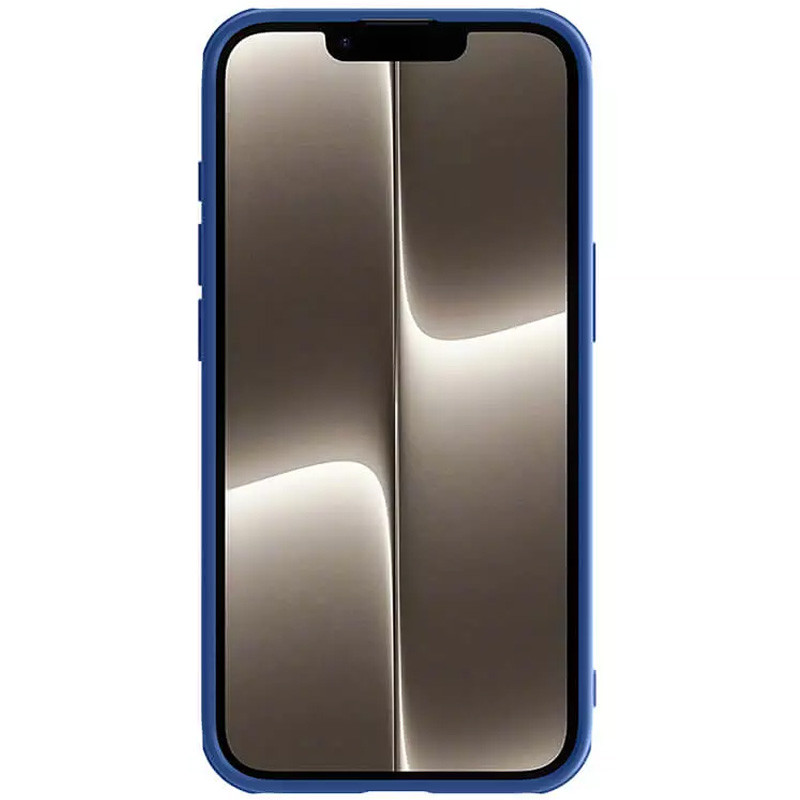 Карбоновая накладка Nillkin CamShield Pro для Apple iPhone 16e / 17e (6.1") (Blue) в магазине vchehle.ua