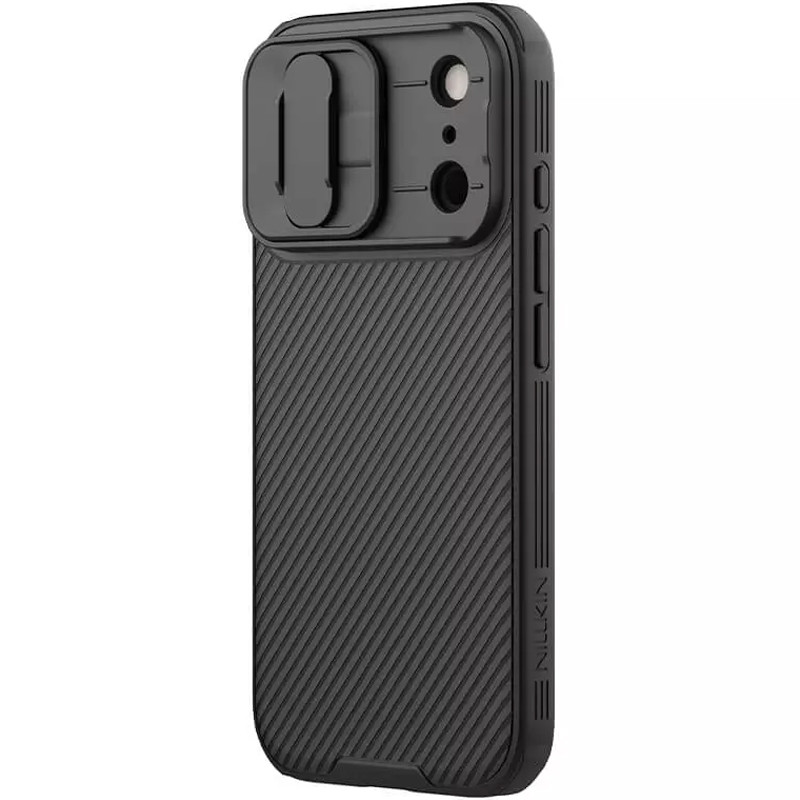 Фото Карбонова накладка Nillkin CamShield Pro Magnetic на Apple iPhone 17 Pro Max (6.9") (Black) в маназині vchehle.ua