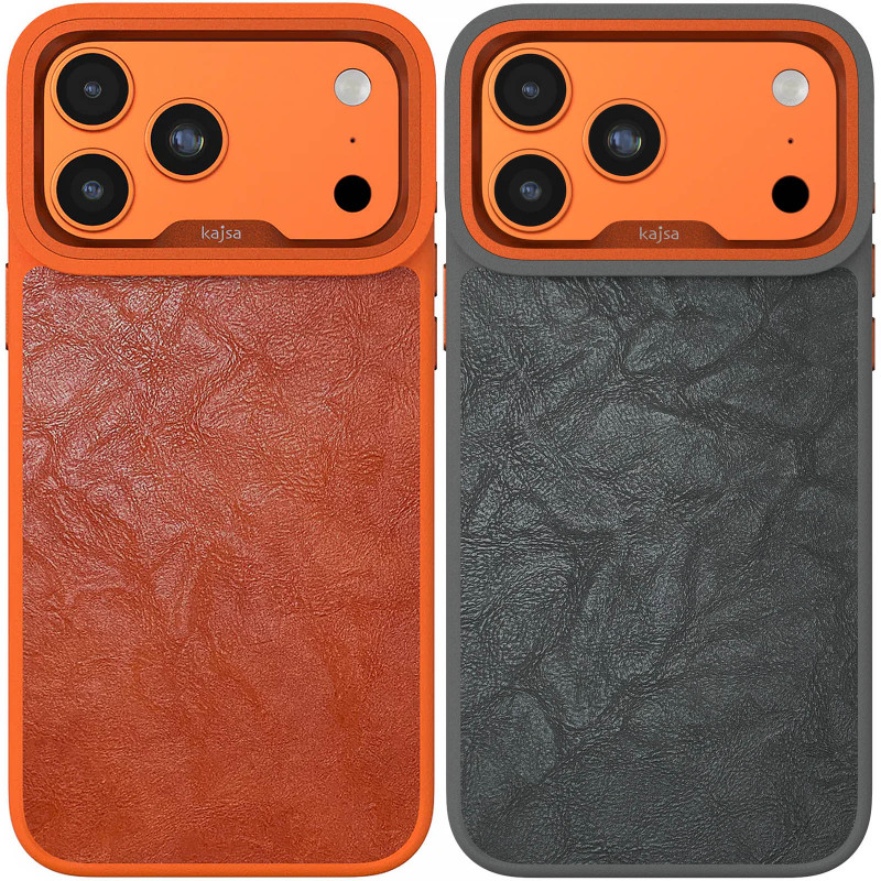 Шкіряна накладка Kajsa Glamorous Collection Crazy Horse на Apple iPhone 17 Pro Max (6.9")