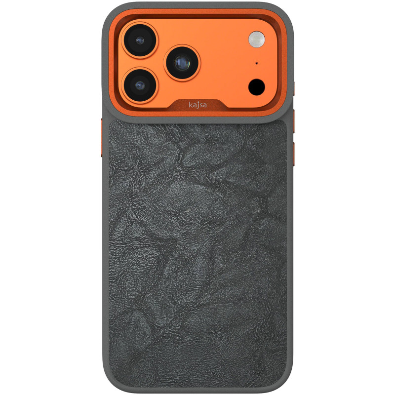 Шкіряна накладка Kajsa Glamorous Collection Crazy Horse на Apple iPhone 17 Pro Max (6.9") (Mix)