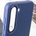 Купить Кожаный чехол Bonbon Leather Metal Style для Samsung Galaxy S23 (Синий / Navy Blue) на vchehle.ua