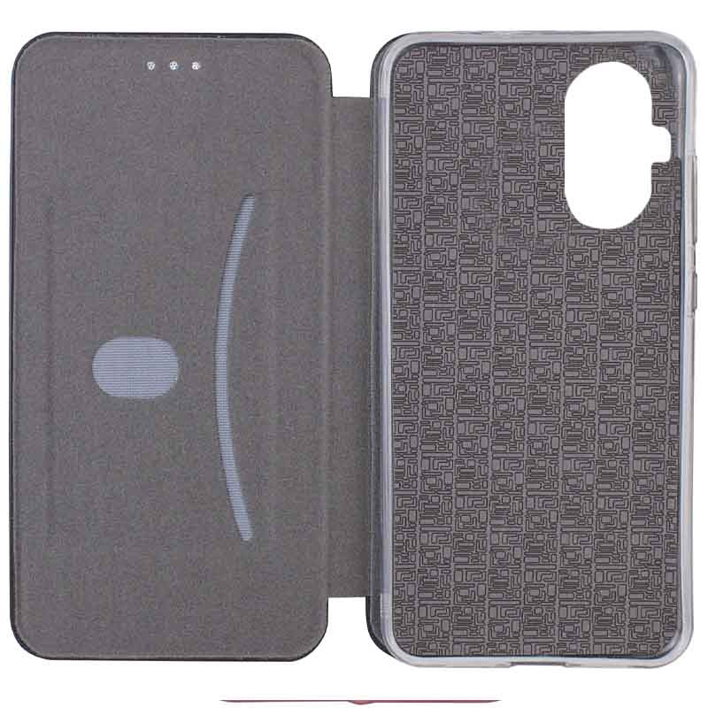 Фото Шкіряний чохол-книжка Classy на Realme C55 (Темно-синій) на vchehle.ua