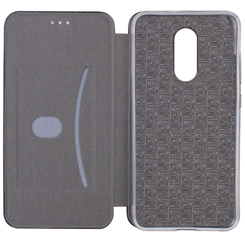 Фото Кожаный чехол-книжка Classy для Xiaomi Redmi 5 Plus / Redmi Note 5 (SC) (Темно-синий) в магазине vchehle.ua