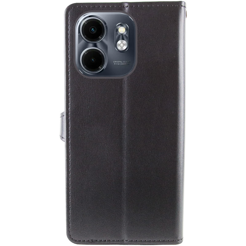 Фото Кожаный чехол-книжка GETMAN Gallant (PU) для Infinix Smart 9 4G / Hot 50i (Черный) в магазине vchehle.ua