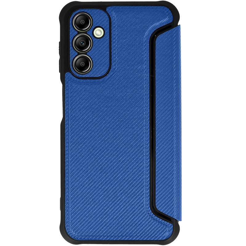 Фото Кожаный чехол-книжка GETMAN Razor (PU) для Samsung Galaxy A36 5G / A56 5G (Blue) на vchehle.ua