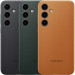 Кожаный чехол Leather Case (AAA) для Samsung Galaxy S24
