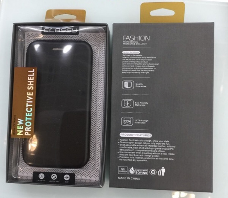 Кожаный чехол-книжка Classy для Xiaomi Redmi 5 Plus / Redmi Note 5 (SC) (Черный) в магазине vchehle.ua