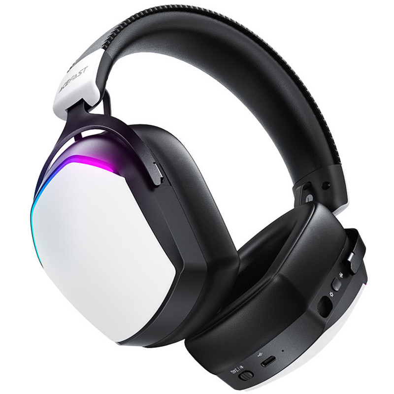 Фото Накладные беспроводные наушники Acefast H11 Gaming (White) на vchehle.ua