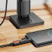Купить Переходник Hoco UA32 Type-C male to Type-C female display adapter (Black) на vchehle.ua