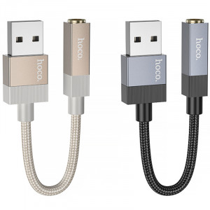 Переходник Hoco UPA32D Clever USB to 3.5mm